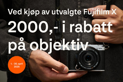 Spar 2000,- på Fujifilm-objektiv